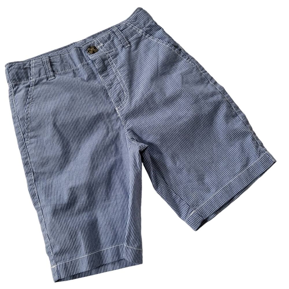 New 7 Gymboree pinstripe shorts flat front